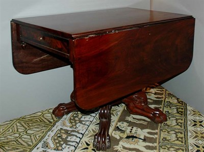 Lot 355 - Federal Style Mahogany Sofa Table Height 30...