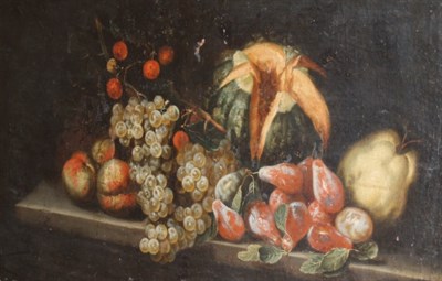 Lot 1024 - Italian School 17th Century Still Life with...