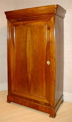 Lot 225 - Charles X Fruitwood Single-Door Armoire Height...