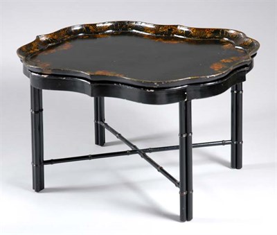 Lot 1508 - Victorian Papier Mache Tray B. Balton & Co.,...