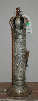 Lot 4302 - Silver Megillah Scroll Late 19th/early 20th...