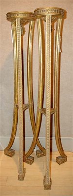Lot 401 - Pair of Neoclassical Style Gilt-Wood Plant...