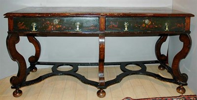 Lot 531 - William and Mary Style Chinoiserie Decorated...