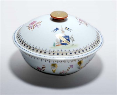 Lot 4763 - Chinese Export Style Porcelain Tureen Diameter...