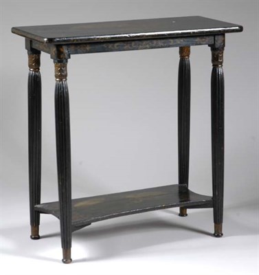 Lot 1181 - Regency Style Painted, Gilt and Black Lacquer...