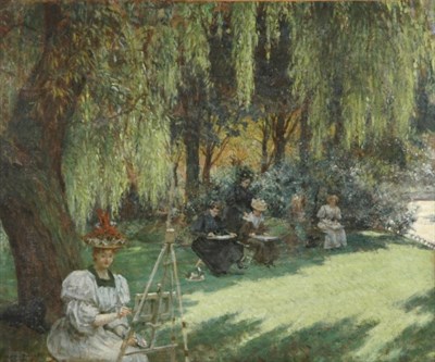 Lot 2050 - Louis Beroud French, 1852-1930 The Drawing...