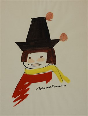 Lot 2336 - Ludwig Bemelmans American, 1898-1962 Study for...