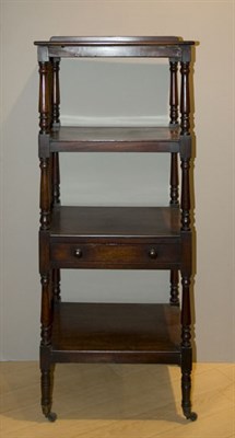 Lot 1396 - Late George III Mahogany Whatnot Early 19th...