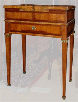 Lot 1425 - Louis XVI Inlaid Kingwood Poudreuse Late 18th...