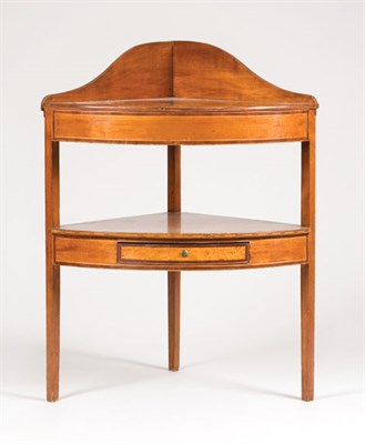 Lot 1389 - George III Inlaid Mahogany and Satinwood...