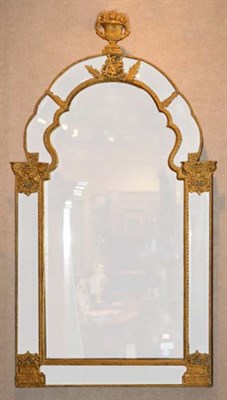Lot 1557 - Continental Neoclassical Gilt-Metal Mirror...