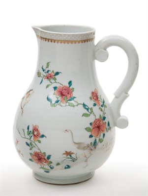 Lot 1349 - Chinese Export Porcelain Ewer Qianlong Period...