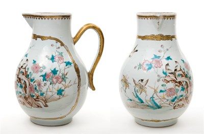 Lot 1342 - Chinese Export Porcelain Ewer Mid 18th century...