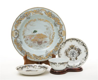 Lot 1351 - Group of Chinese Export Porcelain Articles Mid...