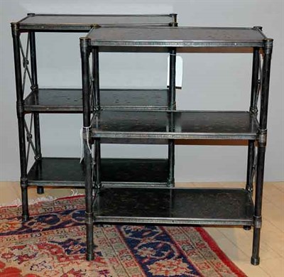 Lot 4278 - Pair of Neoclassical Style Patinated Metal and...