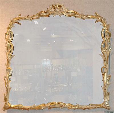 Lot 345 - Neoclassical Style Floral Decorated Gilt-wood...