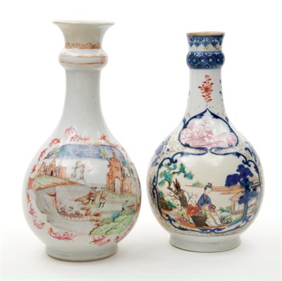 Lot 1265 - Two Chinese Export Porcelain Guglets Mid-third...