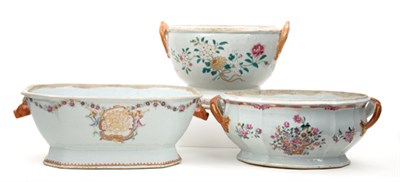 Lot 1277 - Group of Three Chinese Export Porcelain...