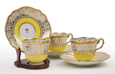 Lot 1635 - Set of Ten Worcester Flight, Barr & Barr Cups...