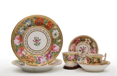 Lot 1637 - Pair of English Porcelain Plates Possibly...