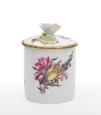 Lot 1575A - Berlin Porcelain Pomade Pot and Cover Late...