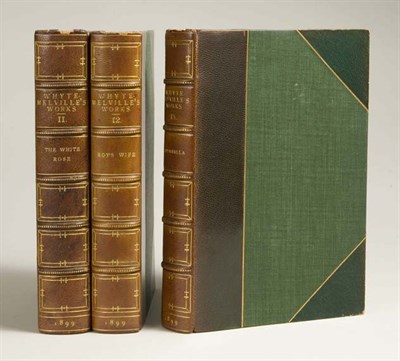 Lot 1241 - [BINDINGS] MELVILLE, WHYTE. The Works. London,...