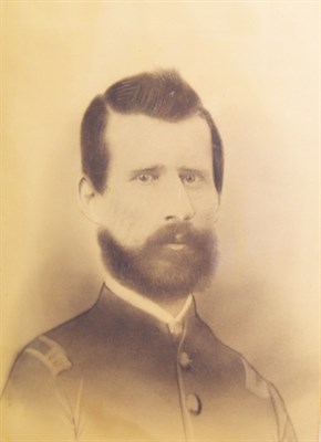 Lot 1002 - American School 19th Century Portrait of...