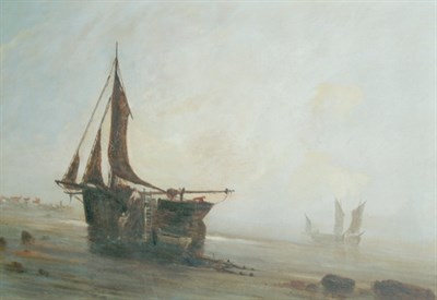 Lot 4014 - W. Rogers British, 19th Century Anchored off...