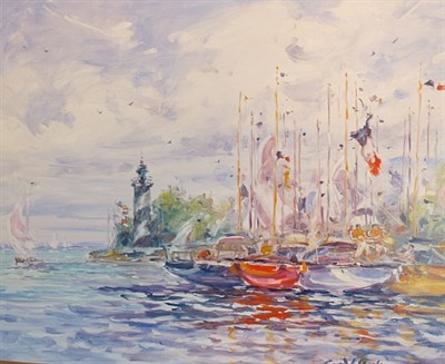 Lot 72 - Georges Yoldjoglou French, b. 1935 Petit Fort...