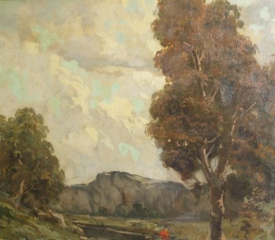 Lot 1043 - Ilio Giannaccini Italian, 1897-1968 Woman in a...