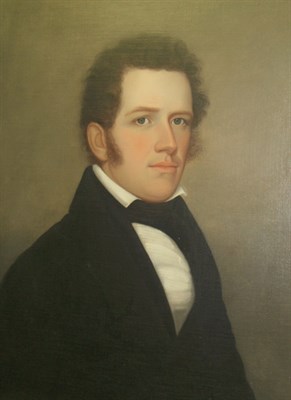 Lot 3004 - American School 19th Century Portrait of a...