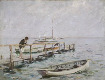 Lot 2282 - Irving Ramsey Wiles American, 1861-1948 The...