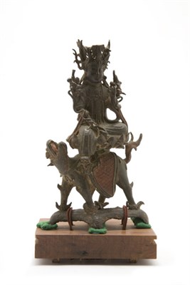 Lot 98 - Chinese Bronze Figure of a Bodhisattva Ming...