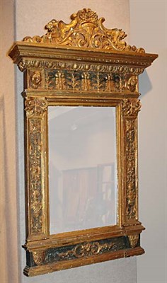 Lot 4235 - Italian Rococo Style Gilt and Painted Wood...
