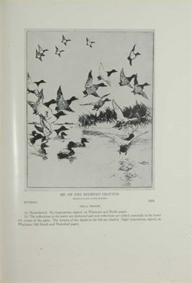 Lot 29 - BENSON, FRANK W. Etchings and drypoints by...