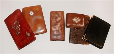 Lot 269 - Group of Twelve Assorted Leather Traveling...