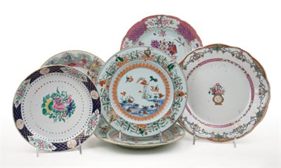 Lot 1366 - Miscellaneous Group of Six Chinese Export...