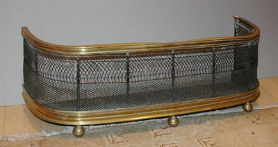 Lot 1138 - George III Brass Mounted Black Painted Metal...
