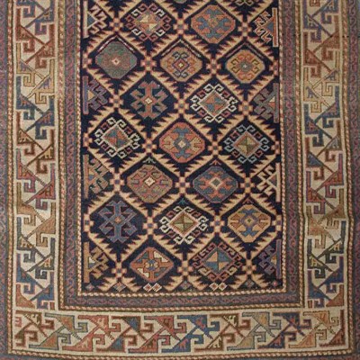 Lot 622 - Shirvan Prayer Rug East Caucasus, late 19th...