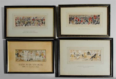 Lot 4780 - Group of Four Stevensgraph Silk Woven Pictures...