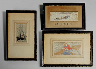 Lot 4782 - Group of Five Stevensgraph Silk Woven Pictures...