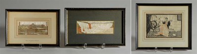 Lot 4783 - Group of Three Stevensgraph Silk Woven...