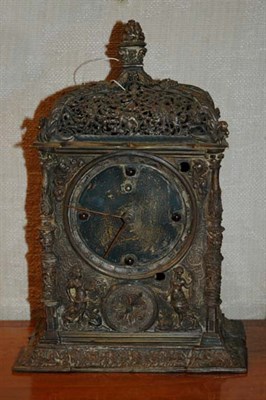 Lot 1467 - Continental Baroque Gilt and Silvered-Bronze...