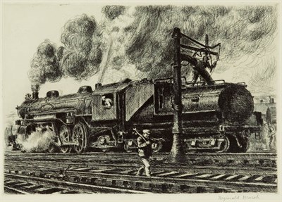 Lot 374 - Reginald Marsh LOCO--ERIE WATERING (S. 85)...