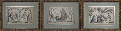 Lot 98 - After Mondon LE PRINTEMS; L'AUTOMNE; L'HIVER...