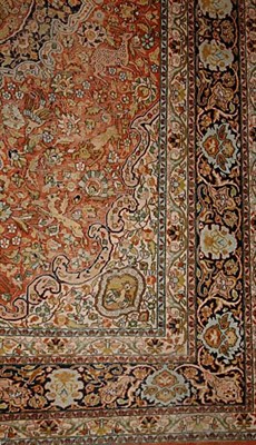 Lot 570 - Silk Indian Carpet India, contemporary The...