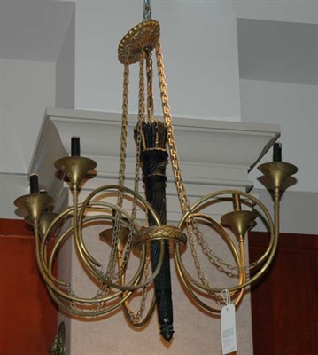 Lot 448 - Neoclassical Style Gilt and Patinated-Metal...