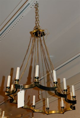 Lot 449 - Neoclassical Style Gilt and Patinated-Metal...