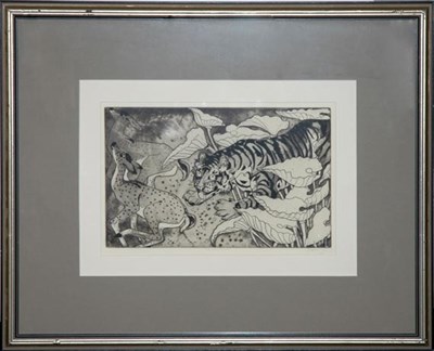 Lot 1113 - Orovida Camille Pissarro THE AMBUSH Etching...