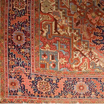 Lot 619 - Heriz Carpet Northwest Persia, circa 1925 The...